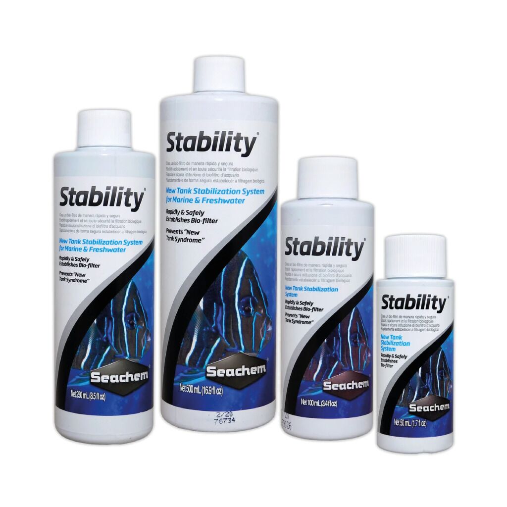 Seachem-Stability Seachem Stability treatment for freshwater and marine 50Ml 100Ml 250Ml 500Ml